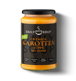 6er Box Daily Soup / Cremige Karottensuppe mit Kokos im Glas 380g