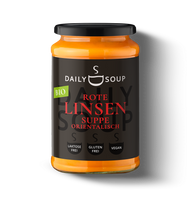 6er Box Daily Soup / Rote Linsensuppe Orientalisch im Glas 380g